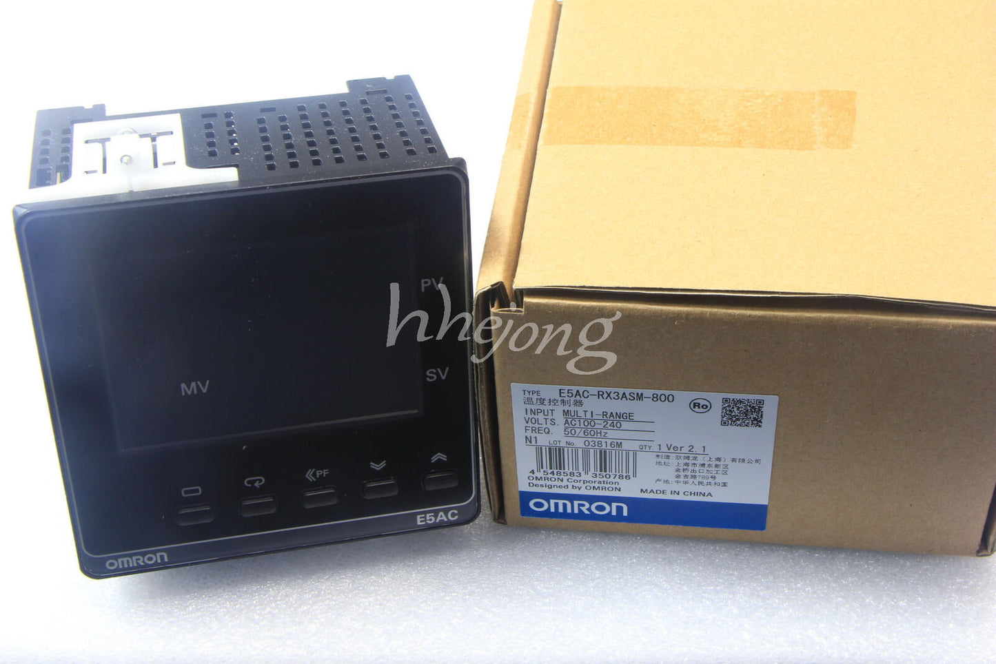 new 1PCS Omron E5AC-RX3ASM-800 replace E5AZ-R3T 100-240VAC - OMRON