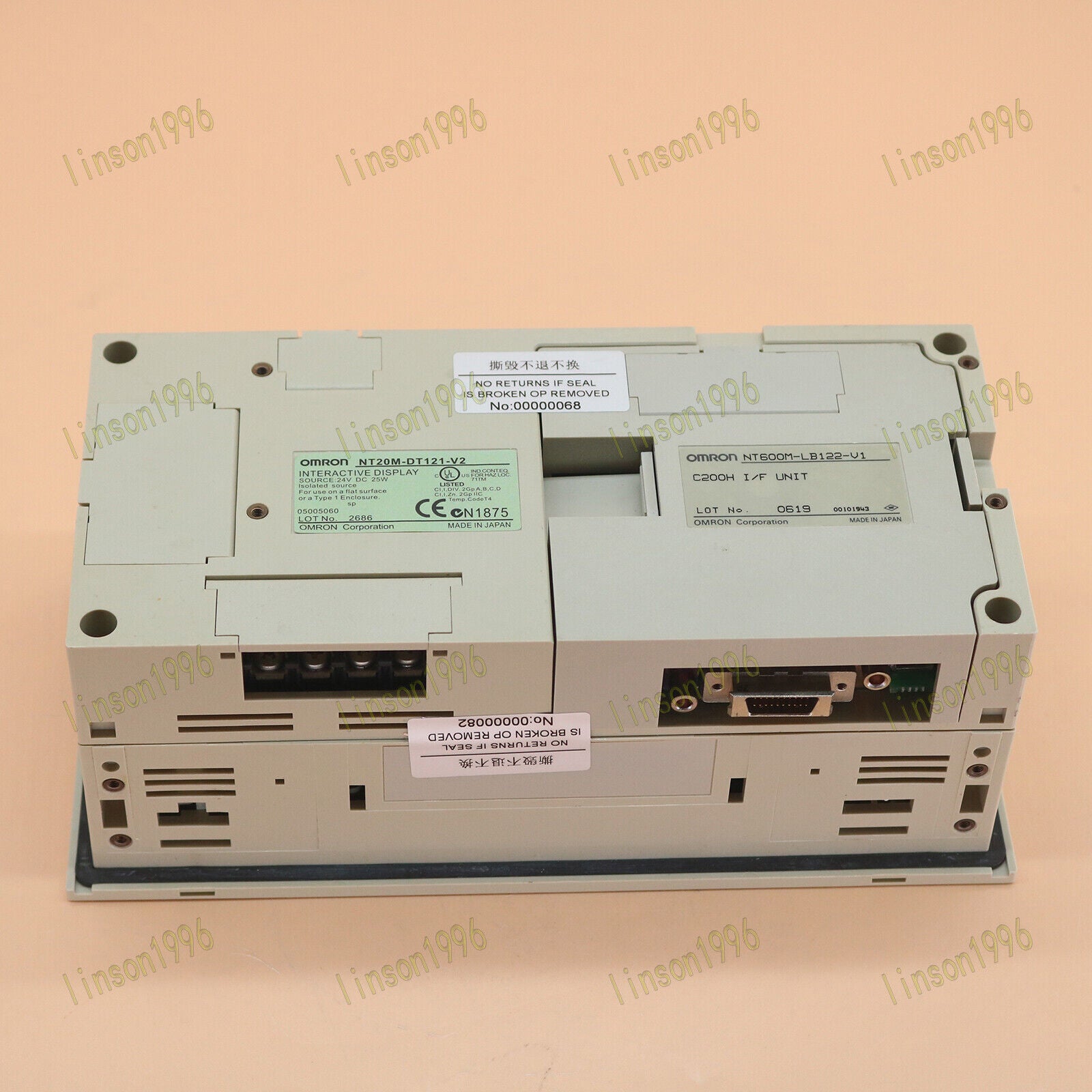 Omron HMI Touchscreen NT20M-DT121-V2 – Used in Good Condition - OMRON