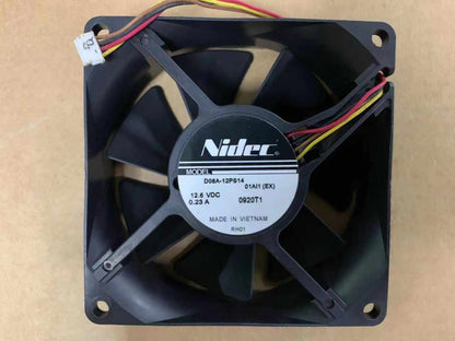 new 1PC NIDEC 8CM 12.6V 0.23A D08A-12PS14 Hitachi projector cooling fan