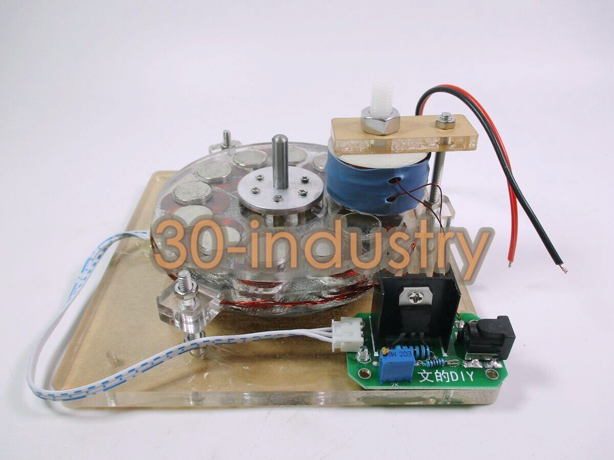 Coreless Brushless Emergency Power Supply for Wind Turbines - RENEWABLE ENERGY CO.
