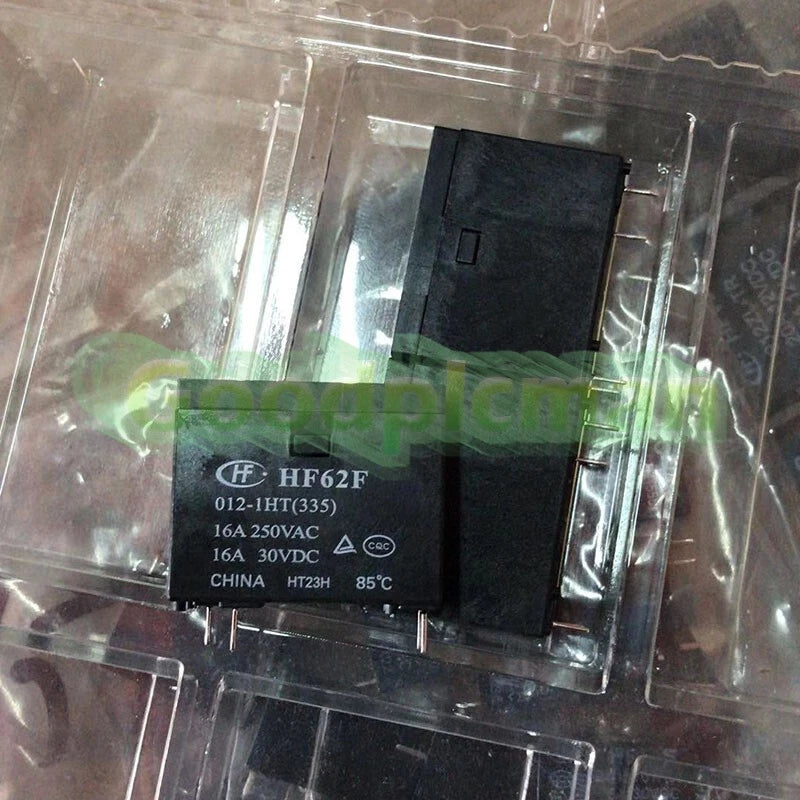 1Pc HONGFA HF62F-012-1HT 12VDC Power Relay 16A 250VAC 4Pins