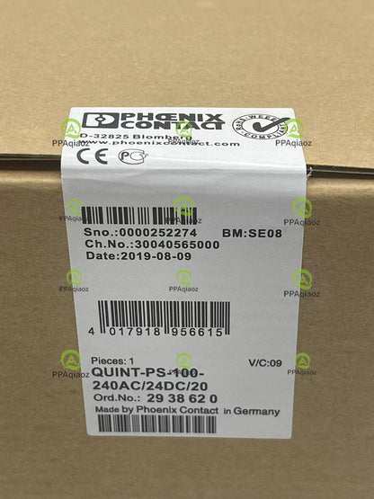 1Pcs PHOENIX Contact 2938620 QUINT-PS-100-240AC/24DC/20 Fast Delivery - PHOENIX