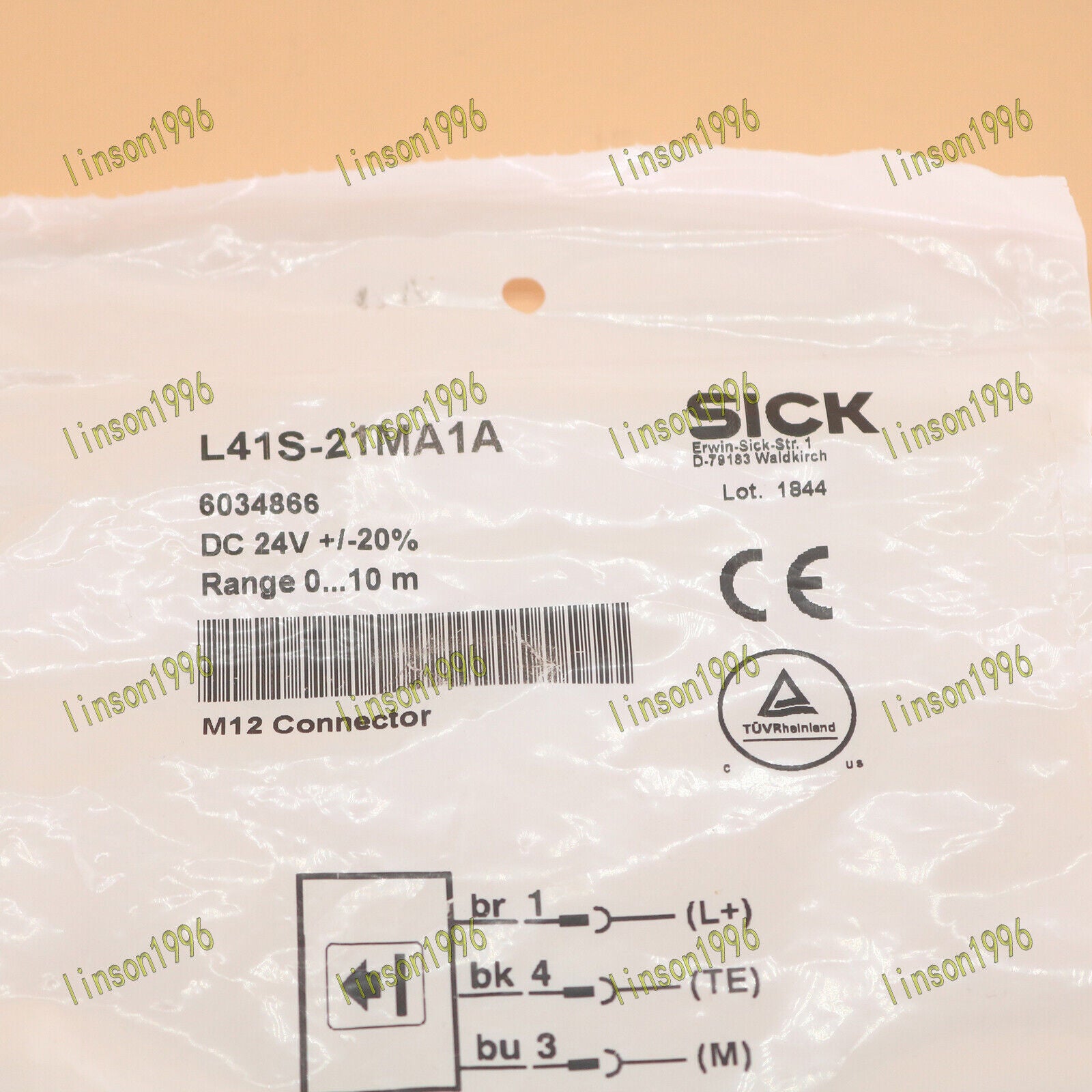 1 piece Sick L41S-21MA1A Photoelectric Switch Sensor - SICK