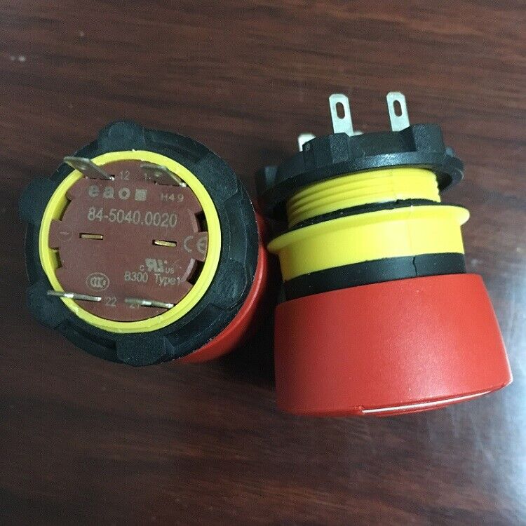 new 1 pcs EAO 84-5040.0020 Switch 2 normally closed emergency stop button - EAO