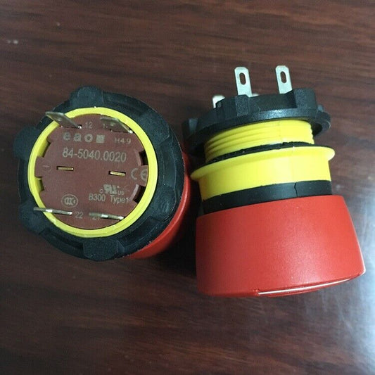 new 1 pcs EAO 84-5040.0020 Switch 2 normally closed emergency stop button - EAO