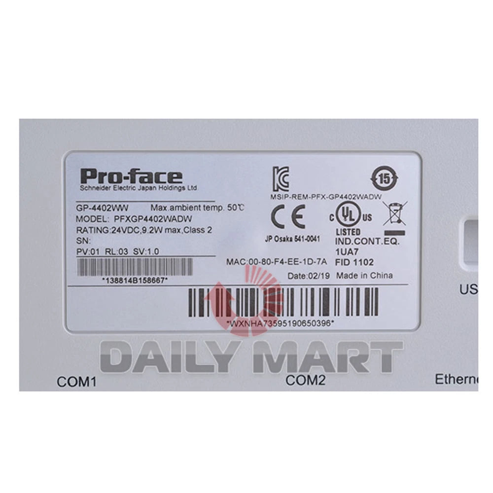 PROFACE PFXGP4402WADW GP-4402WW Touch Panel