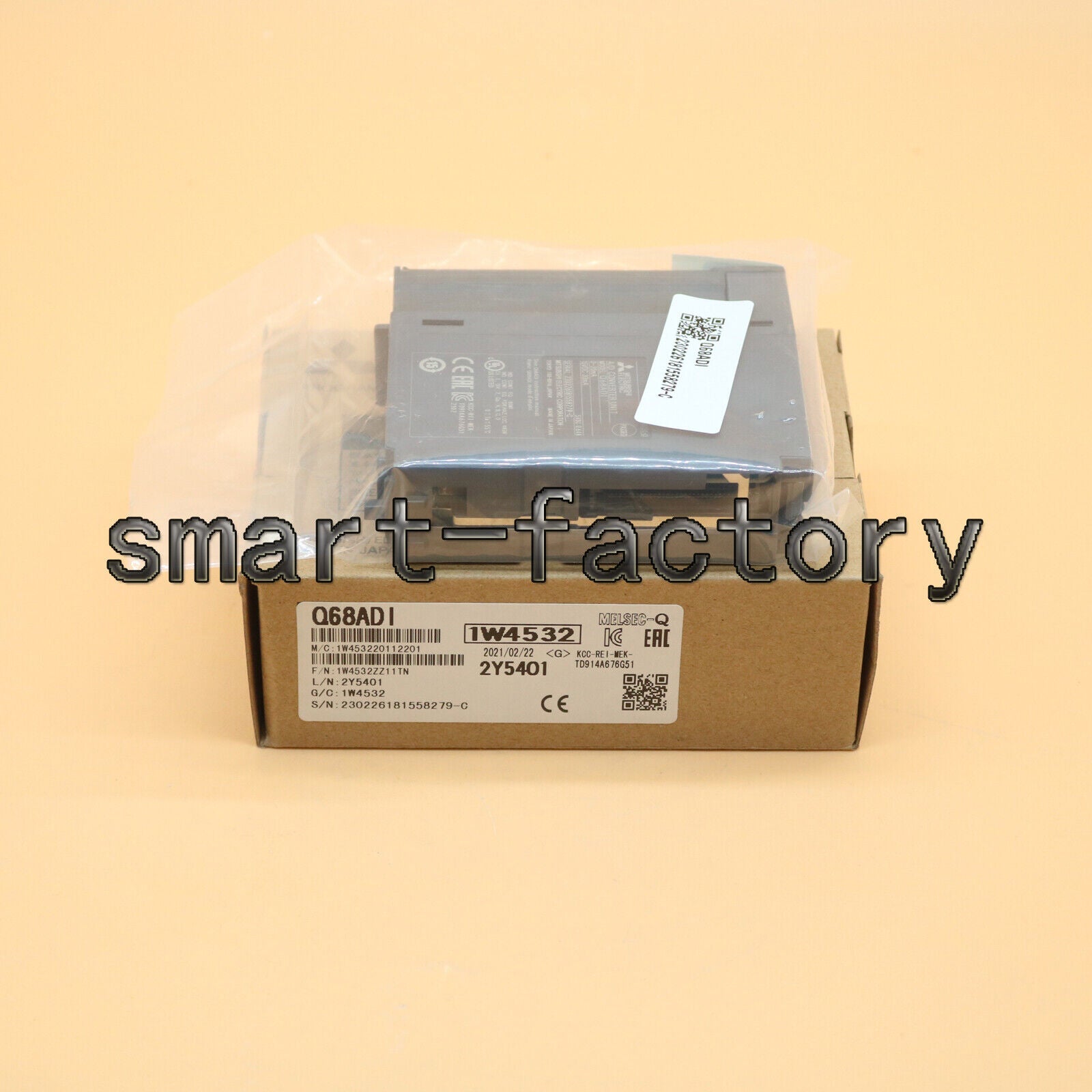 1PC Mitsubishi programmable controller module Q68ADI FAST SHIP - MITSUBISHI