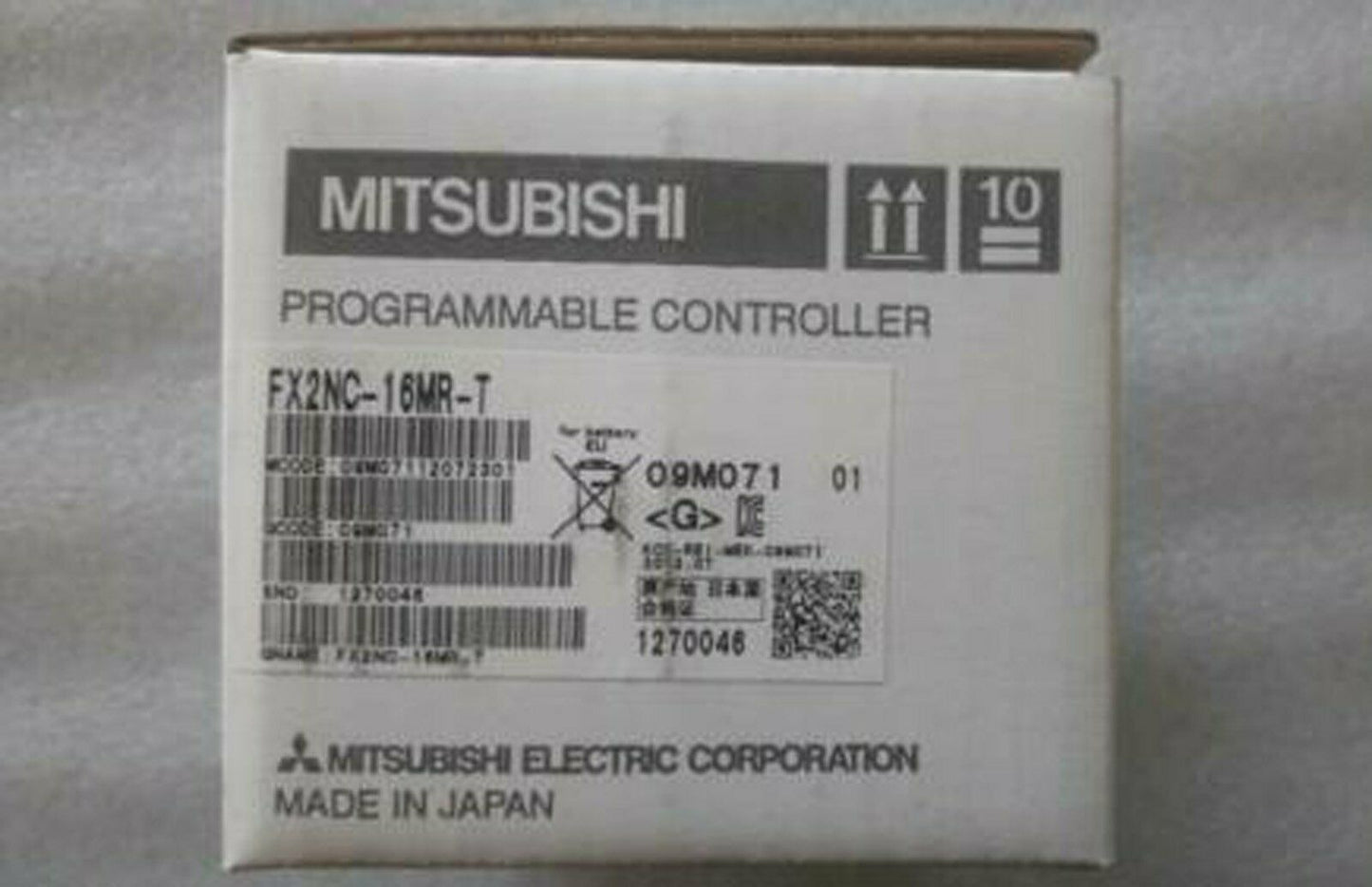 Mitsubishi FX2NC-16MR-T Programmable Controllers One year - MITSUBISHI