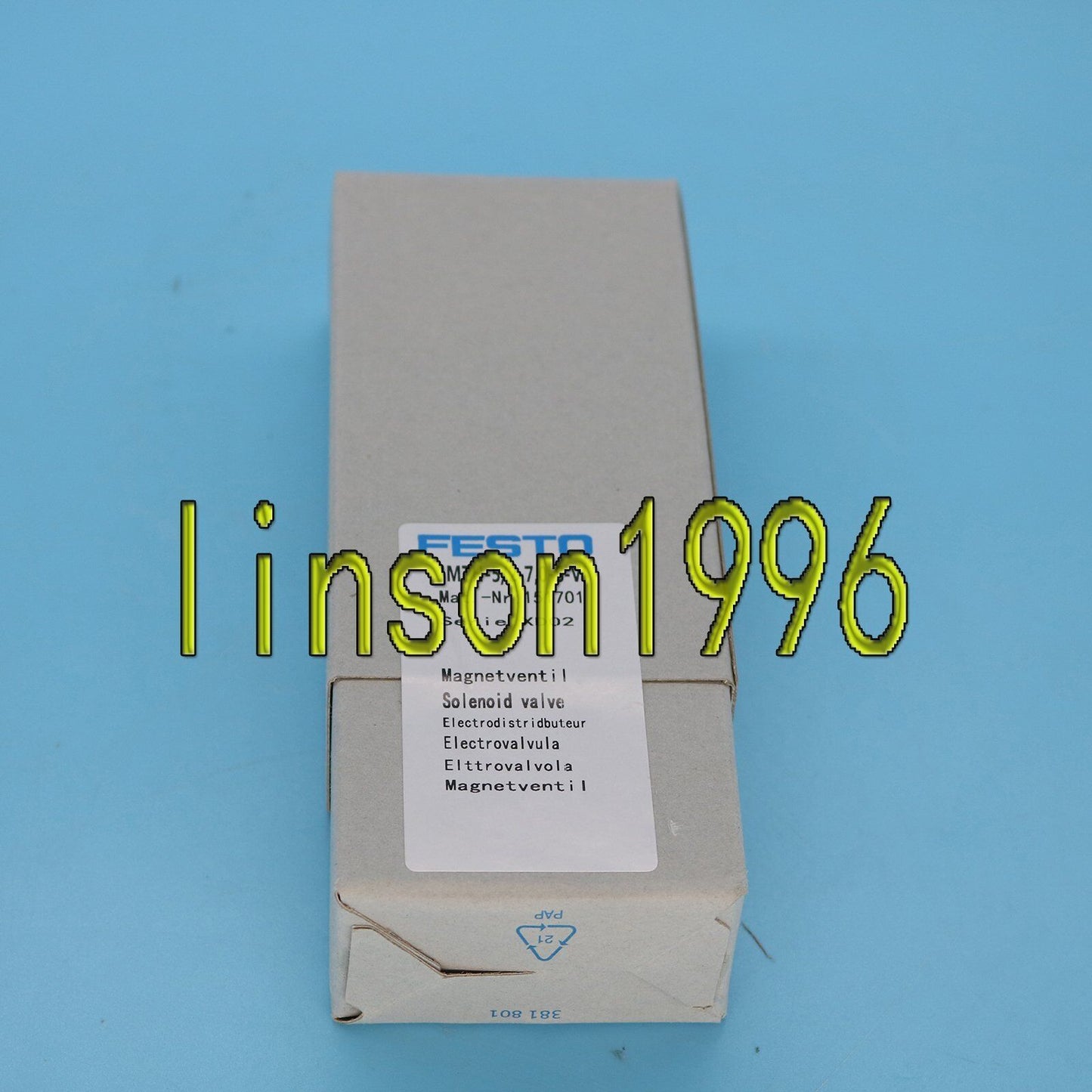 FESTO JMTH-5/2-7.0-S-V1 151701: Solenoid Valve - FESTO