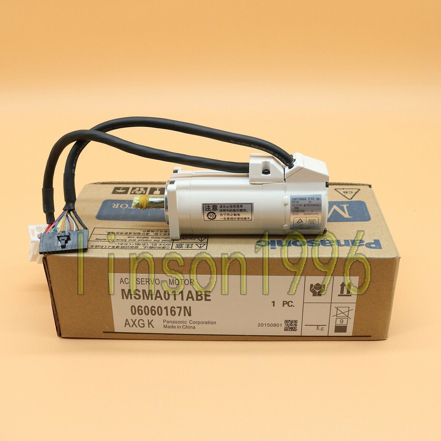 Panasonic MSMA011ABE AC Servo Motor, In-Box, One-Year Warranty - PANASONIC