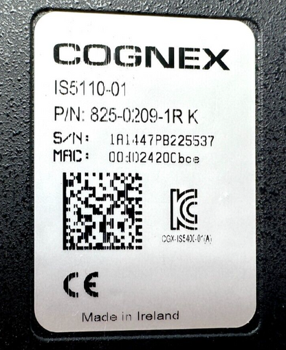 used Cognex 825-0209-1R Vision Camera - COGNEX