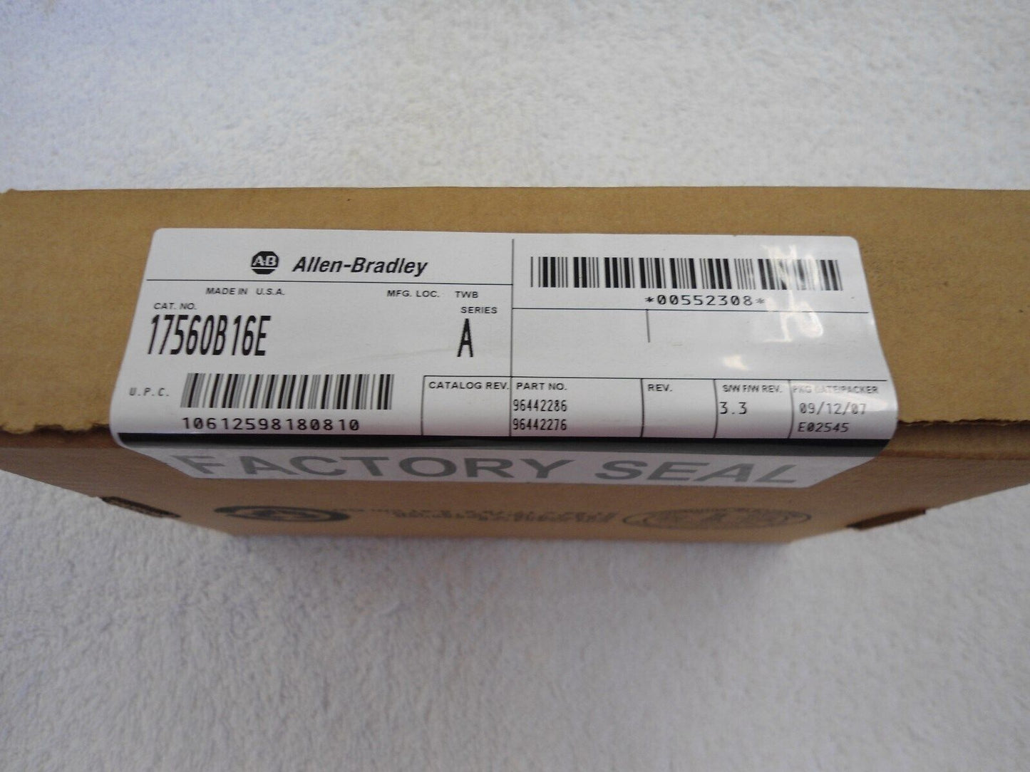 5069-L340ERP CompactLogix Motion Controller 5069-L340ERP New - COMPACTLOGIX