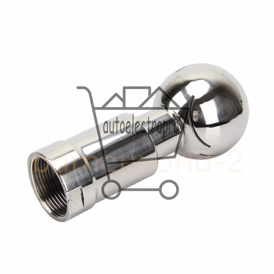 Tank Cleaning Rotating CIP Spray Ball 3/8'' 1/2'' 1" BSP Female Threaded Nozzle