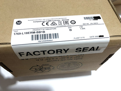 CompactLogix 1769-L18ERM-BB1B Controller MOTION New Sealed Processors - COMPACTLOGIX