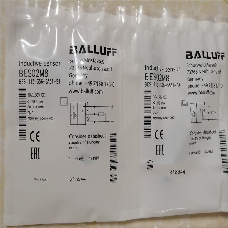 Proximity sensor BALLUFF BES 113-356-SA31-S4 - BALLUFF
