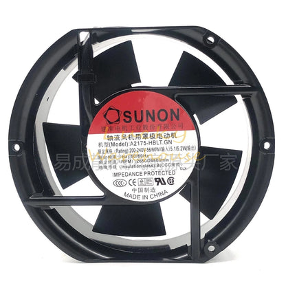SUNON A2175-HBLT.GN 200-240V 17251 Axial Cabinet Cooling Fan