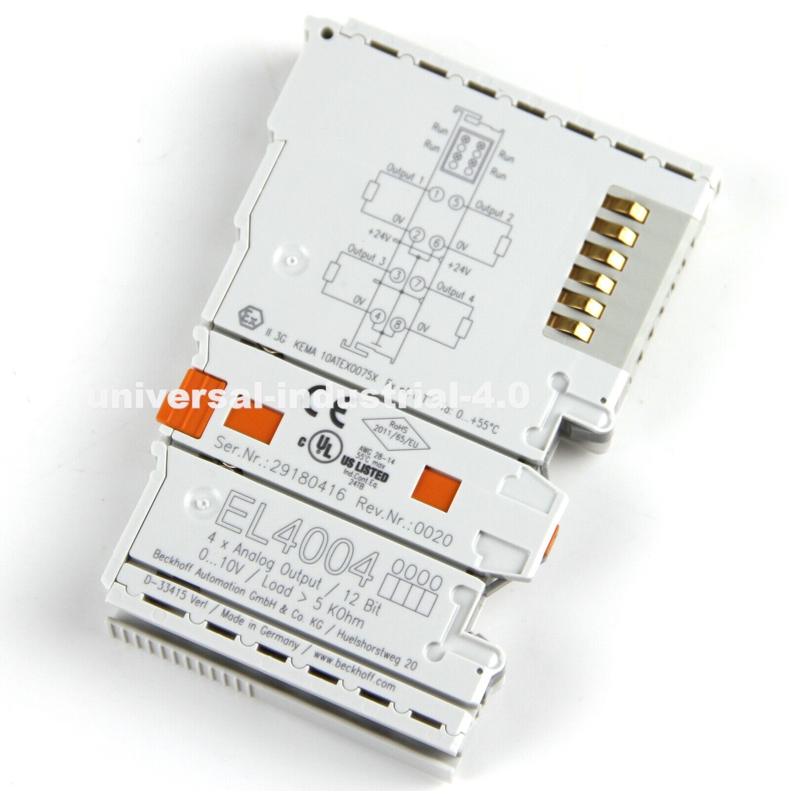 new  BECKHOFF PLC module EL4014