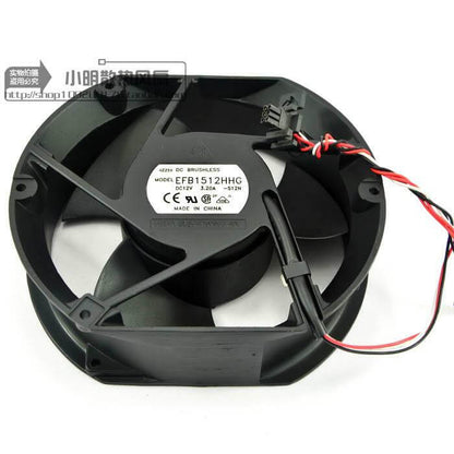 1pcs Delta EFB1512HHG fan 17cm 17251 12v 3.20a