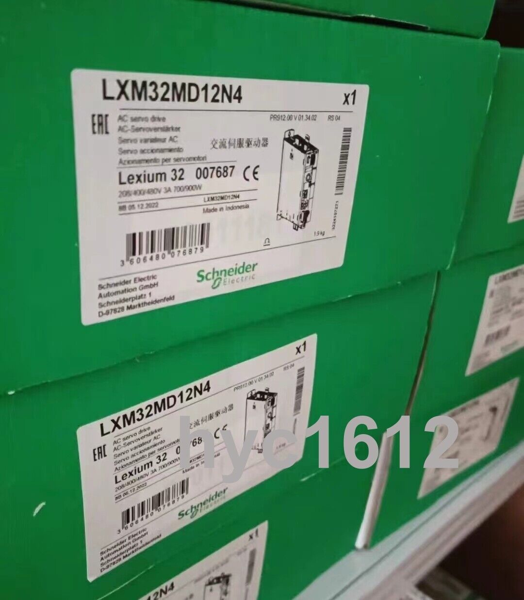 New LXM32MD12N4 Servo Drive Fast - LX MOTOR CONTROLS