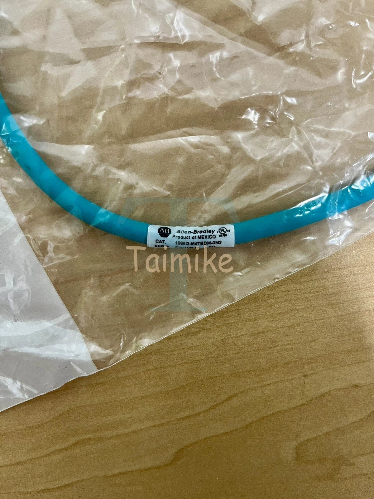 ! Allen-Bradley AB 1585D-M4TBDM-0M3 M12 Ethernet Patchcord 0.3 M - 270573