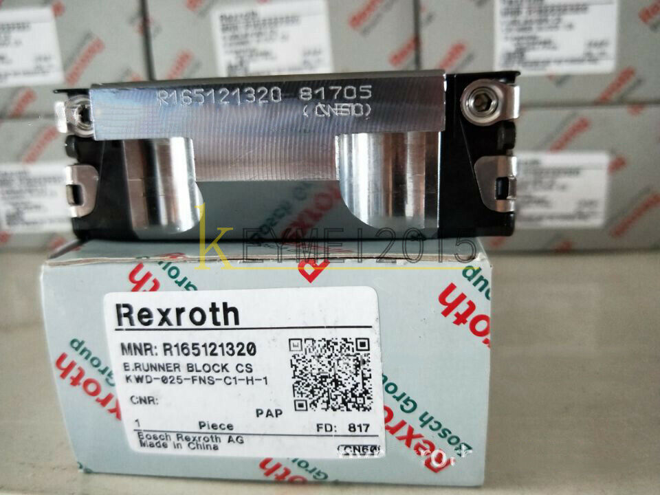 new ONE  REXROTH R165121320 rail carriage bearings