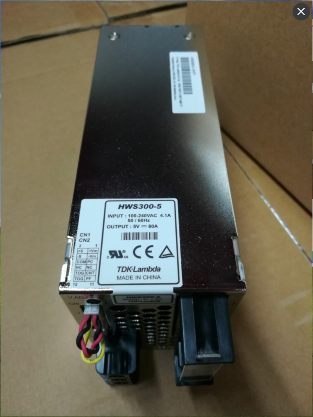 new 1pcs HWS300-5 TDK-LAMBDA Switching Power Supply 5V 60A - TDK
