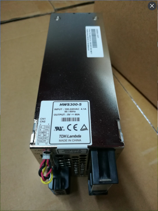 new 1pcs HWS300-5 TDK-LAMBDA Switching Power Supply 5V 60A - TDK