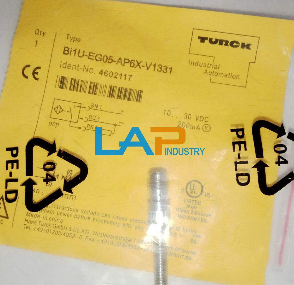 new 1PCS For TURCK Proximity Switch Bi1U-EG05-AP6X-V1331 10-30VDC 200mA - TURCK