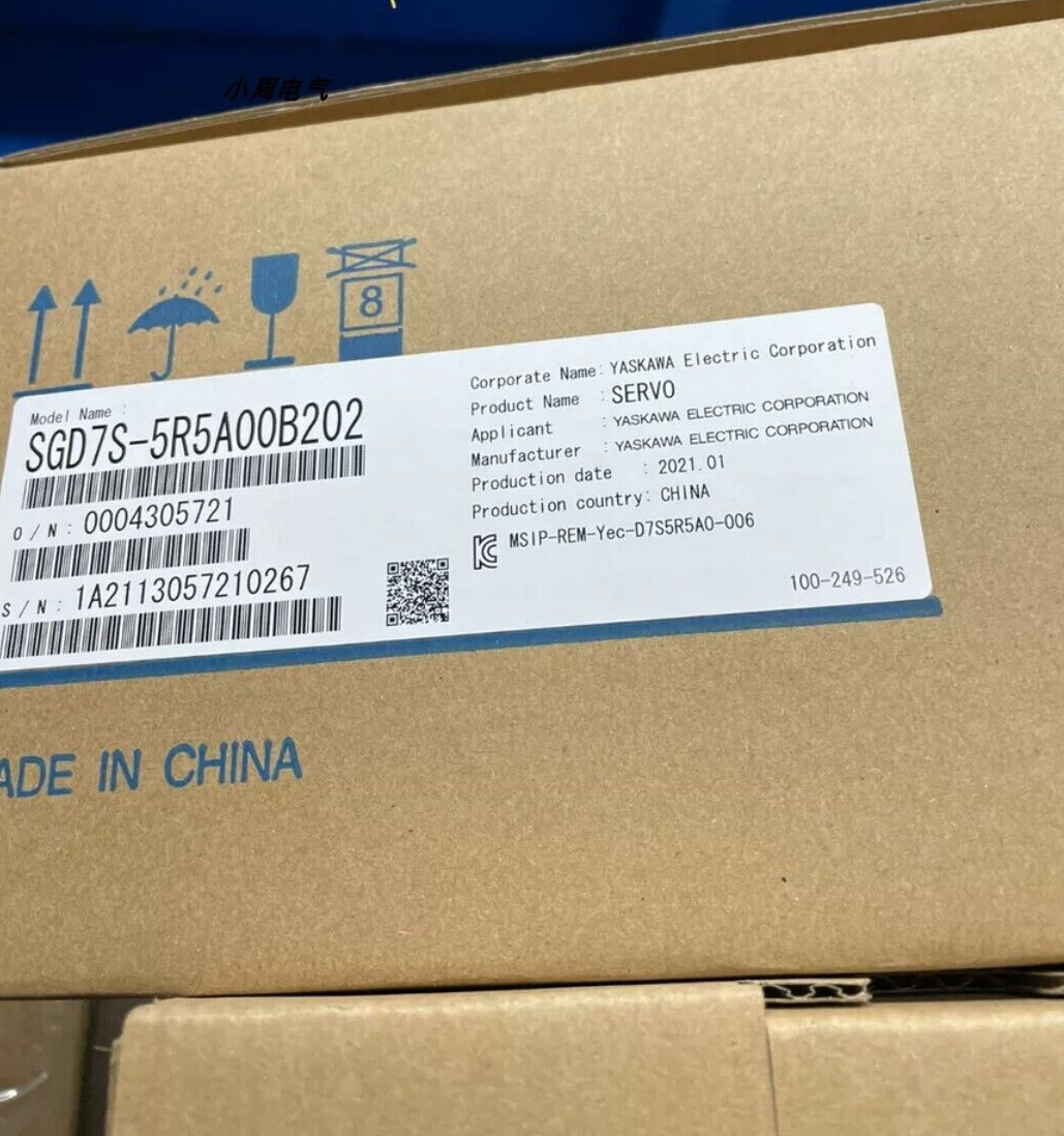 YASKAWA SGD7S-5R5A00B202 SERVO DRIVER - YASKAWA