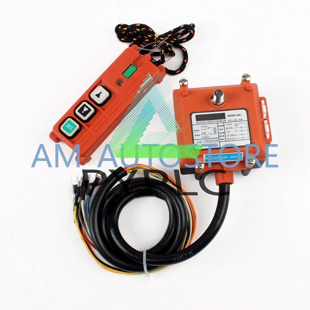 Industrial Wireless Remote Control F21-2S 2Point Single Speed Sandblasting Hoist