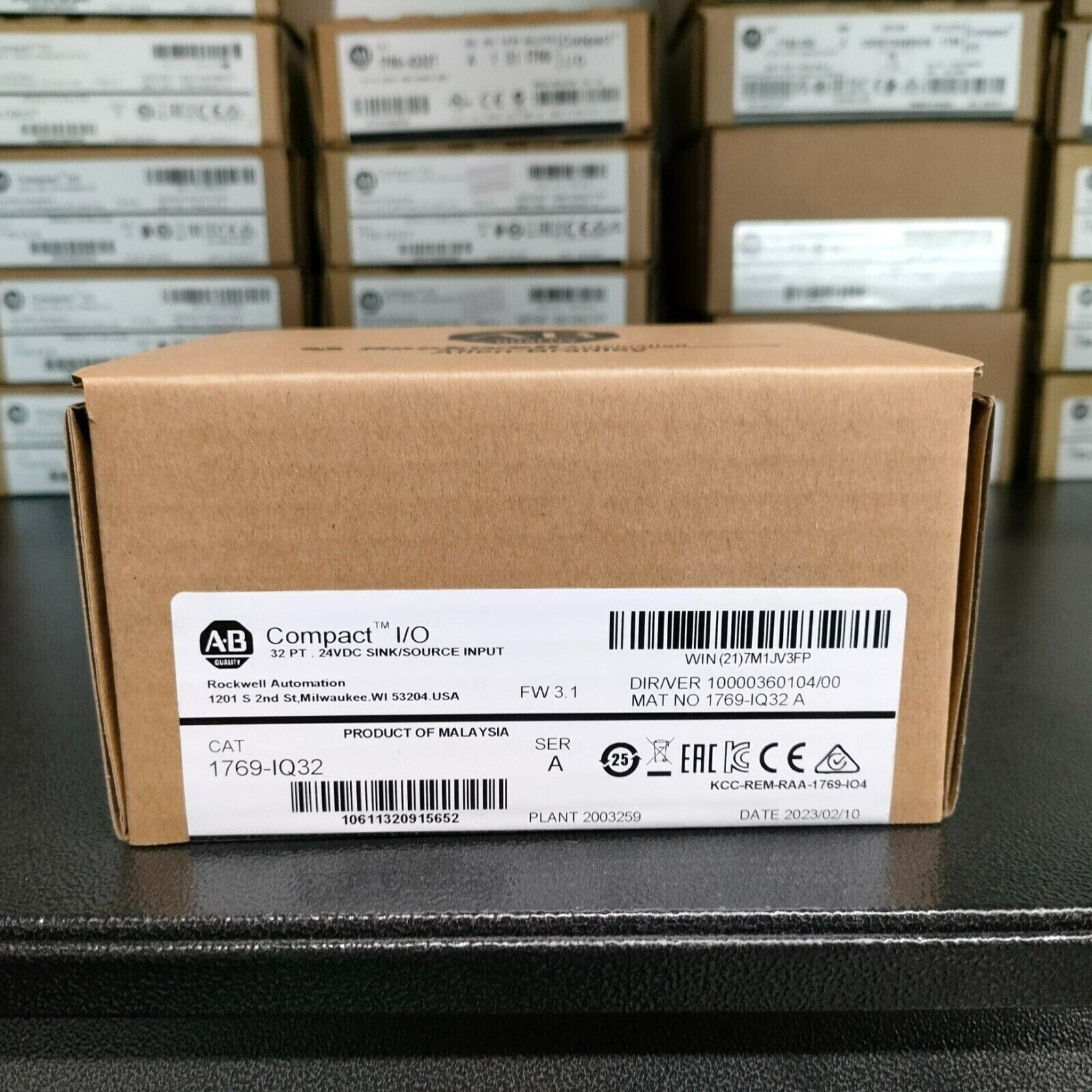 Allen Bradley 1769-IQ32 CompactLogix 24V DC Input Module - ALLEN BRADLEY