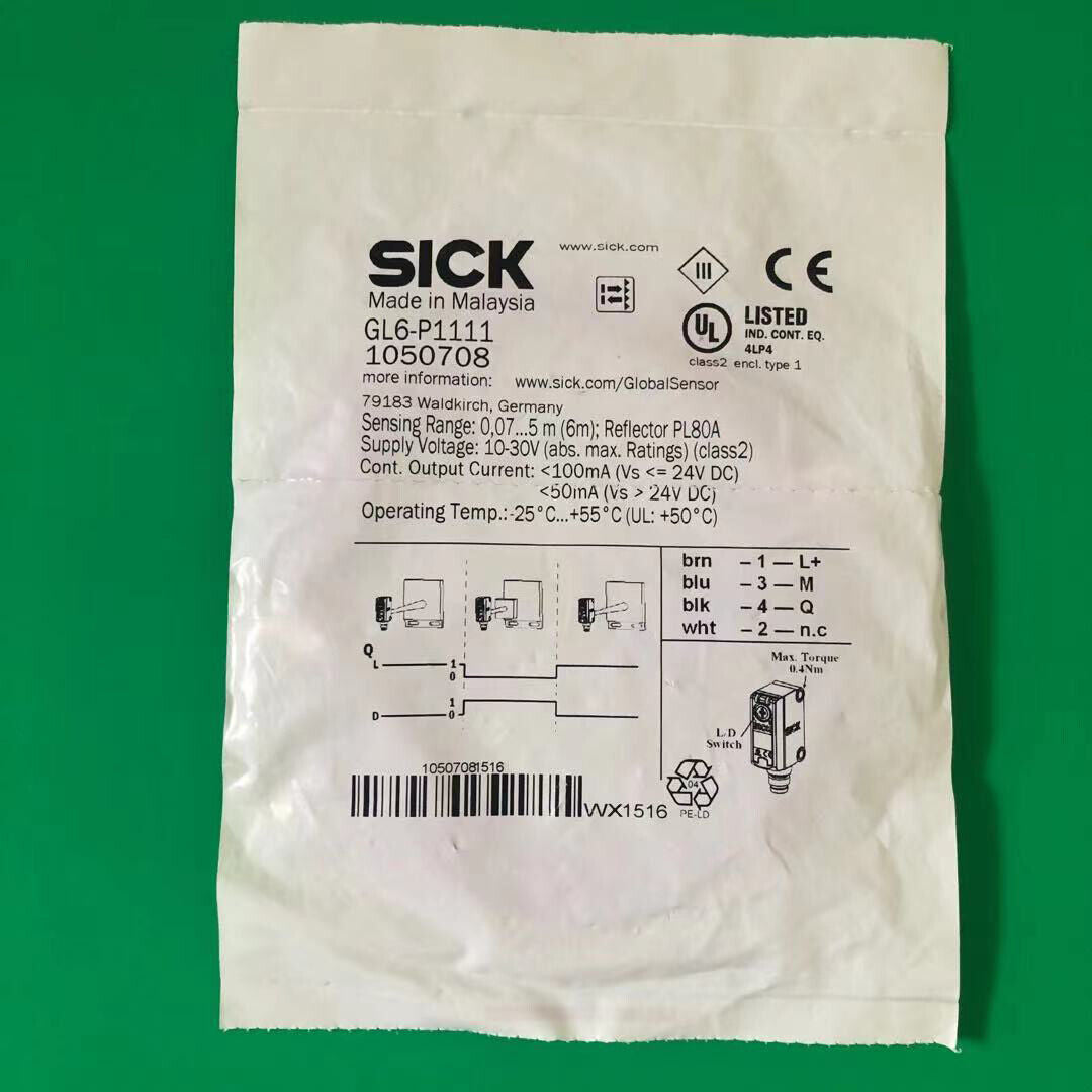 new one FOR SICK Photoelectric Sensor GL6-P1111 - SICK