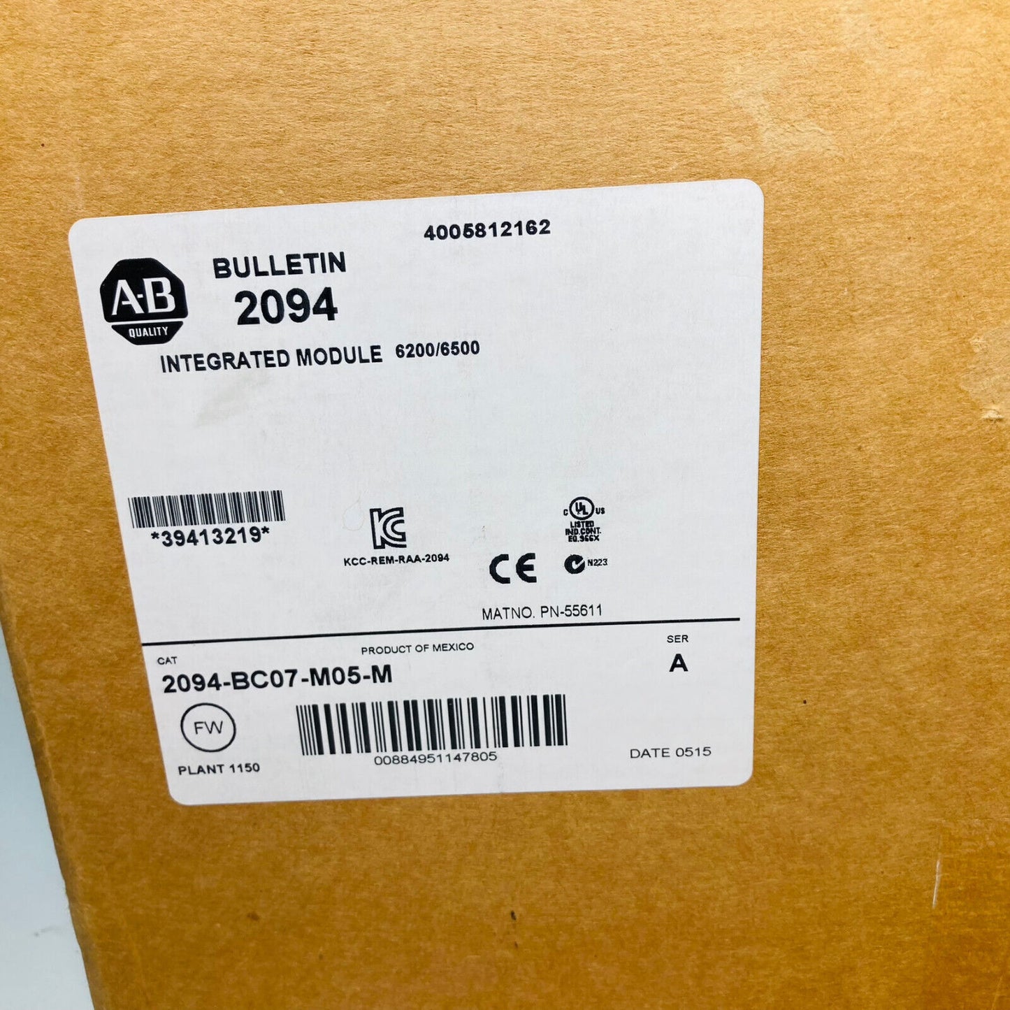 2094-BC07-M05-M Allen Bradley 1PCS - ALLEN BRADLEY