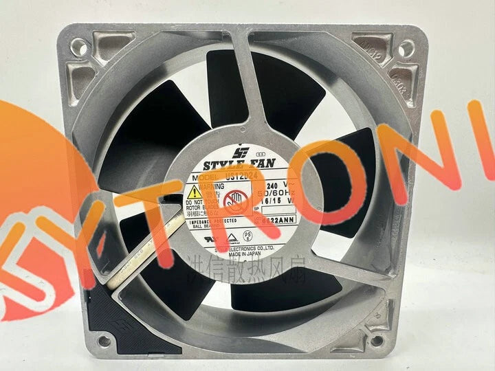 1 PCS STYLE FAN Fan US12D24 AC240V 16/15W 12038 12cm metal fan cooling fan