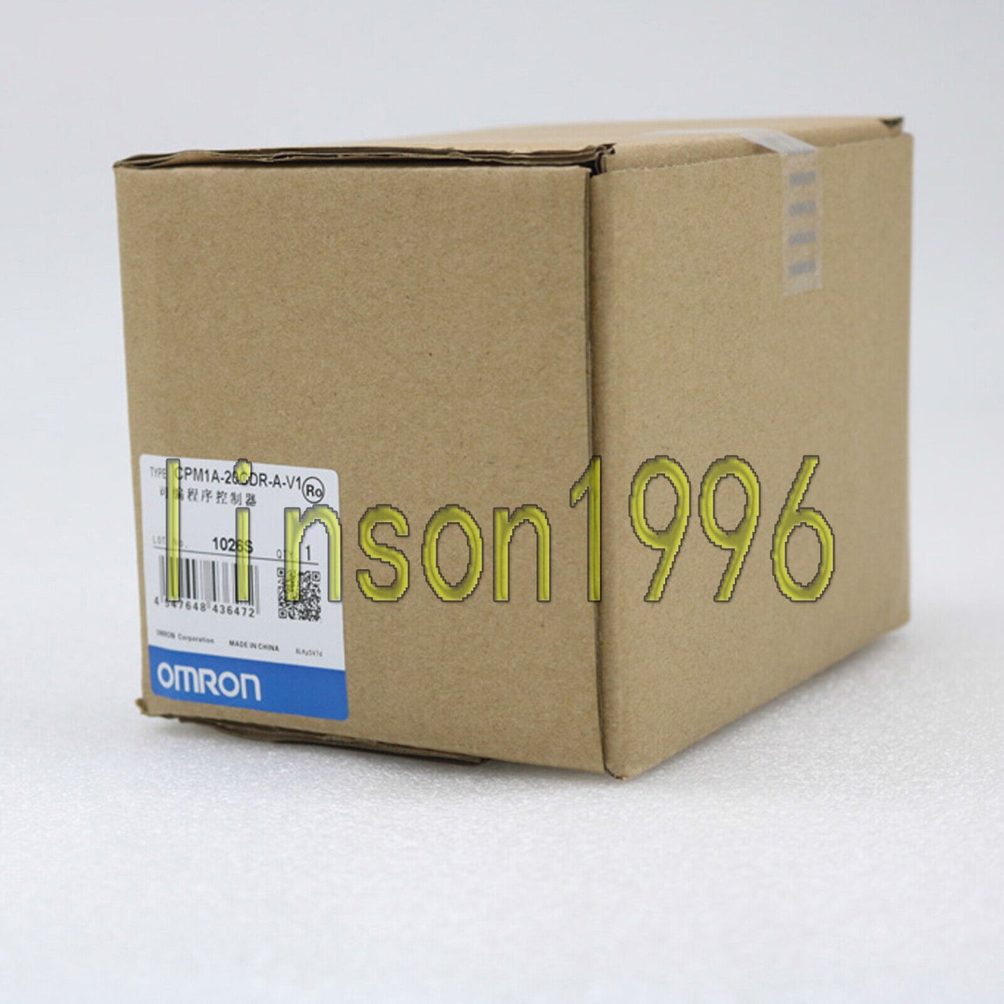 OMRON CPM1A-20CDR-A-V1 programmable controller in box - OMRON