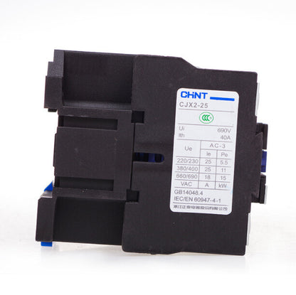 Chint CJX2-2510 Series AC Contactor 24V 36V 110V 220V 380V  Free Ship
