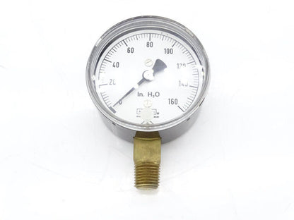 NOSHOK 25-200-160 GAUGE Pressure Sensor, Multi-Functional Industrial Gauge, Accurate Measurement for Various Media - NOSHOK