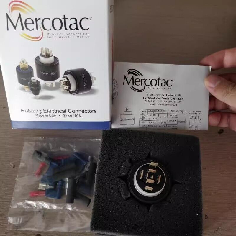 new 1pcs MERCOTAC Mercury Conductive Slip Ring 830-SS Rotary Connector