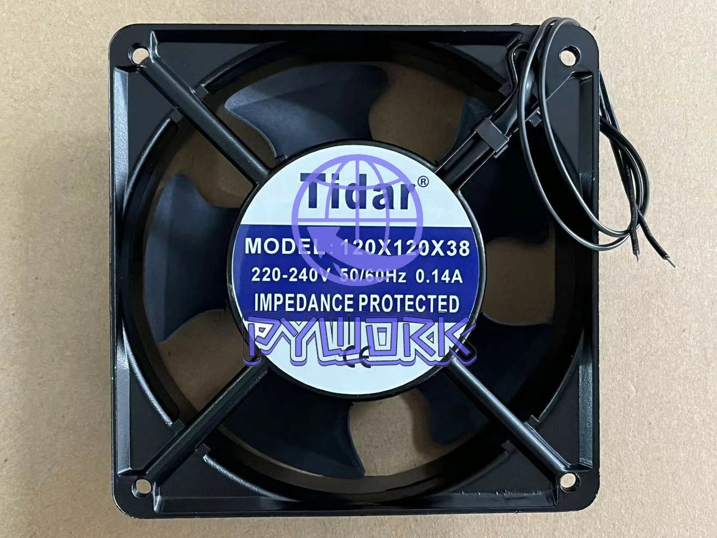1PCS Tidar 120X120X38 220V-240V 0.14A 12CM cooling AC fan