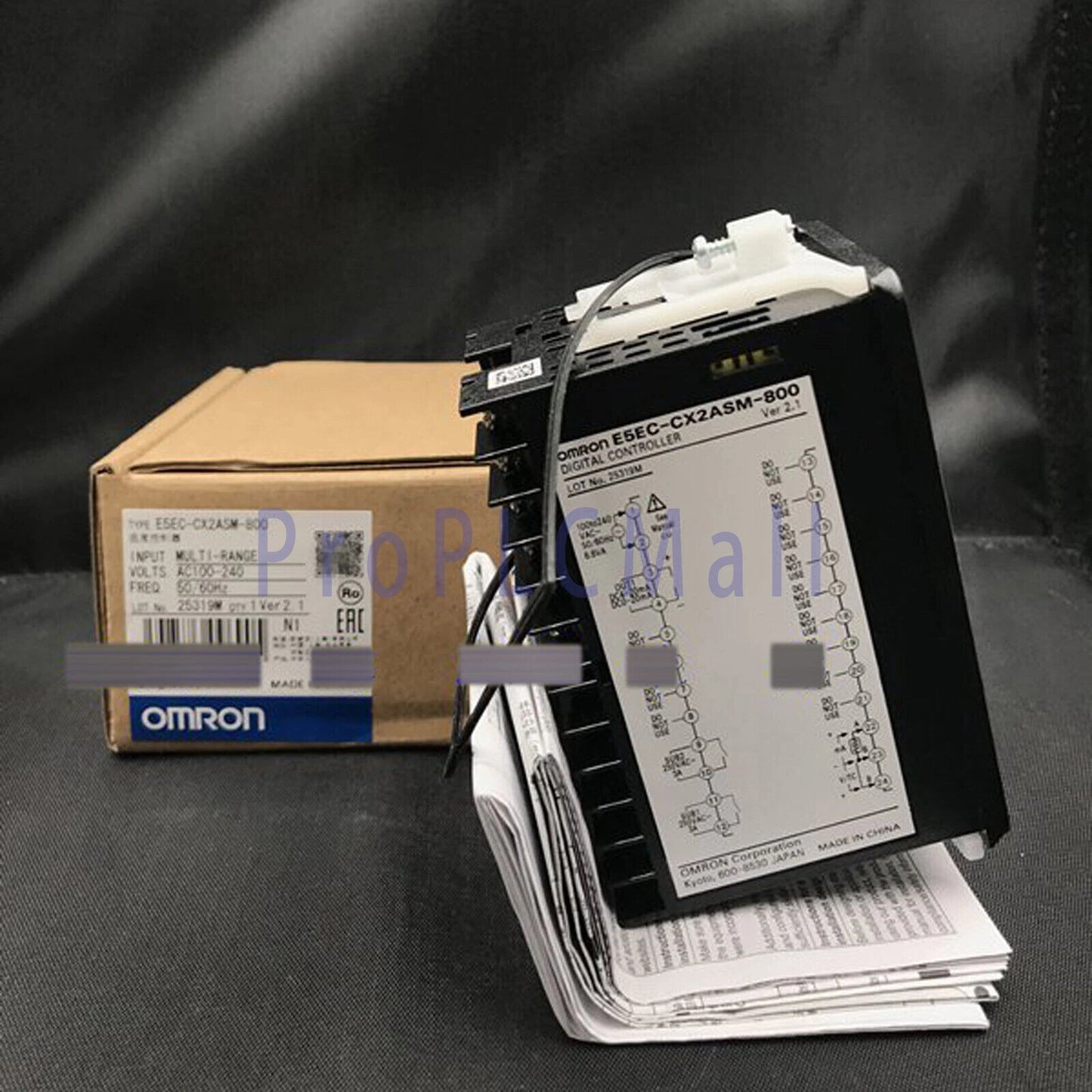 Omron E5EC-CX2ASM-800 Temperature Controller E5ECCX2ASM800 1PCS