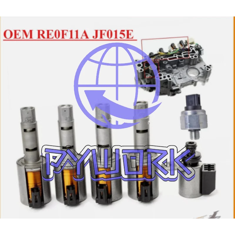 CVT Transmission Solenoid Pressure Sensor OEM RE0F11A JF015E For Nissan Sentra