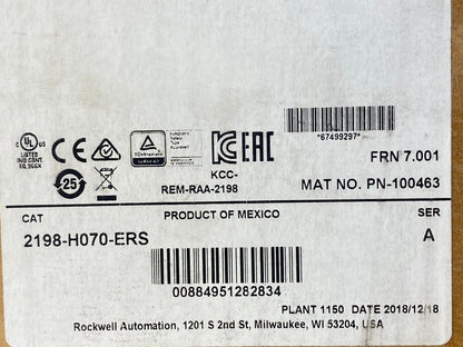 1PC New Product AB 2198-H070-ERS Kinetix 5500 Servo Drive - KINETIC