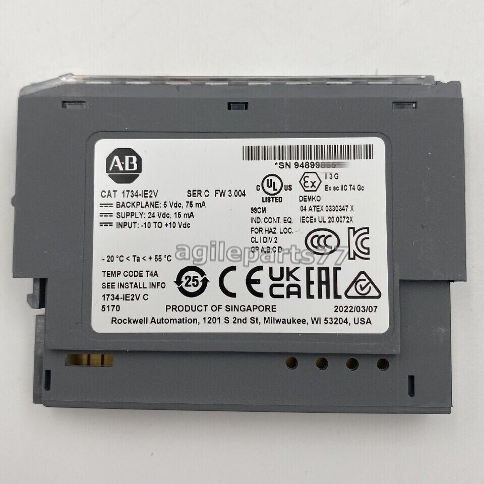 Allen-Bradley 1734-OE2V POINT 2-Point Analog Output Module - New - ALLEN-BRADLEY