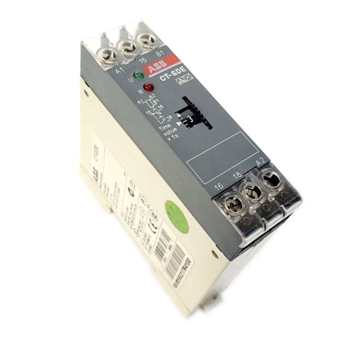 new 1PCS ABB CT-SDE Time Relay, Star-delta 1c/o, 0.3-30s, 24VAC/DC 220-240VAC