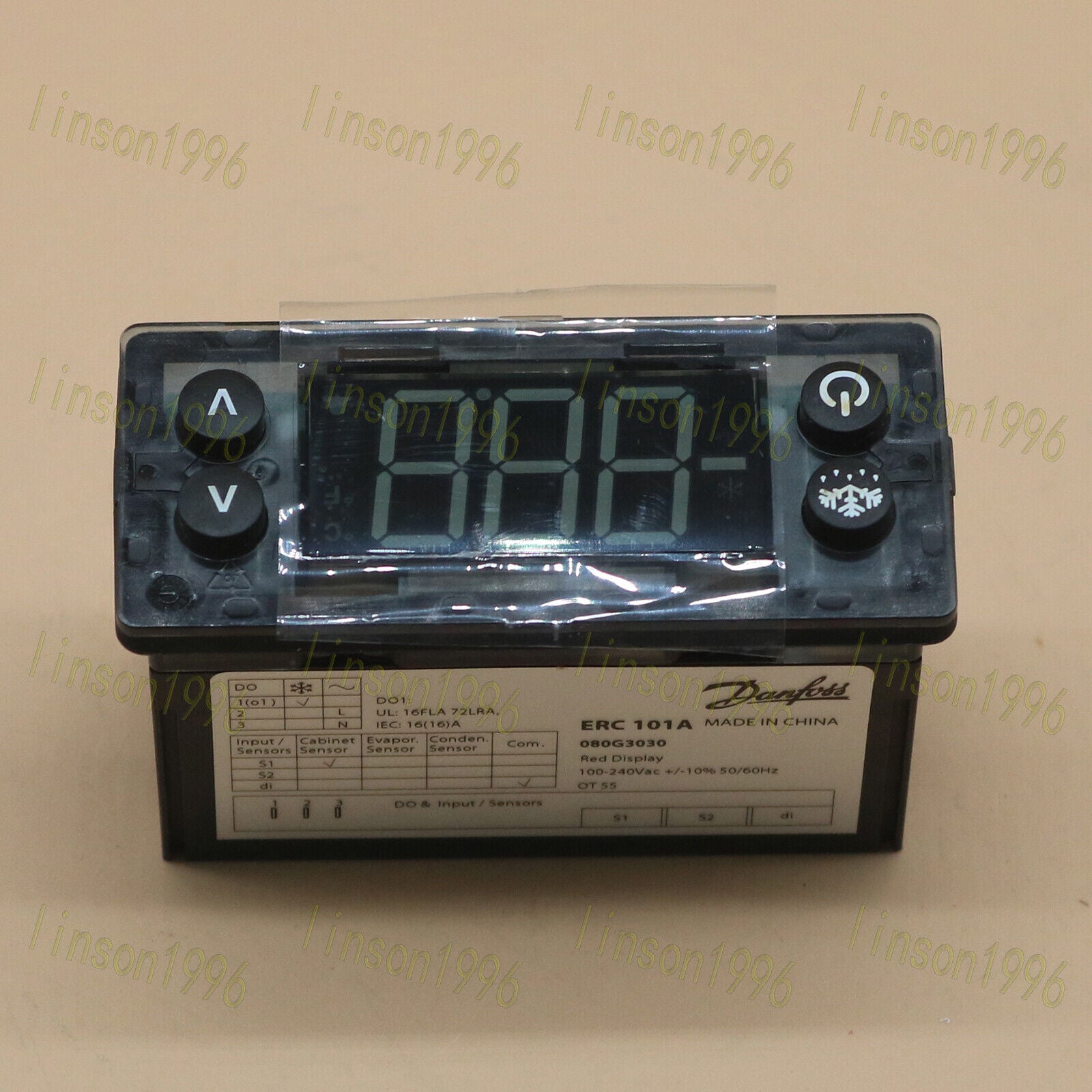New One - Electronic Control Unit for Danfoss ERC101A 080G3030 - DANFOSS