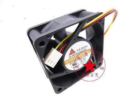 Y.S.TECH NYW06025048BH DC48V 0.09A 4-Wire Axial Cooling Fan