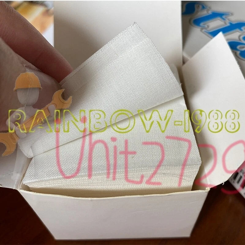 1000PCS/box Color fastness of rubbing white cloth test cloth AATCC 5×5cm #un