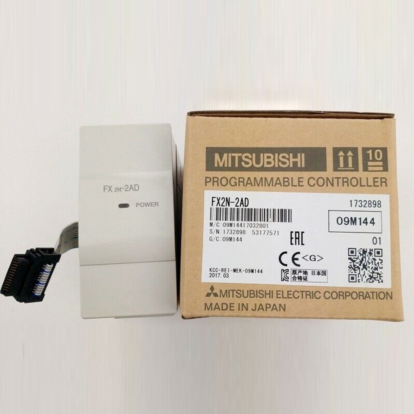 Sealed Mitsubishi PLC FX2N-2AD Original Factory sealed - MITSUBISHI