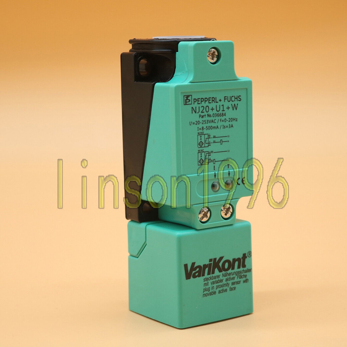 New Pepperl+Fuchs NJ20+U1+W Proximity Switch Sensor - PEPPERL+FUCHS
