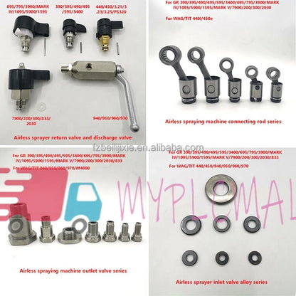 Airless Spray Lower Models Pump 250CC Body Repair Kit 25D237 for Xtreme X50